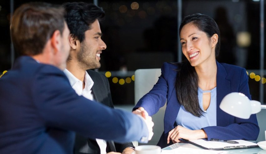 Business People Shaking hands