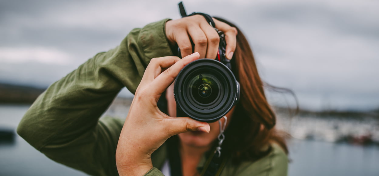 Taking photos in China