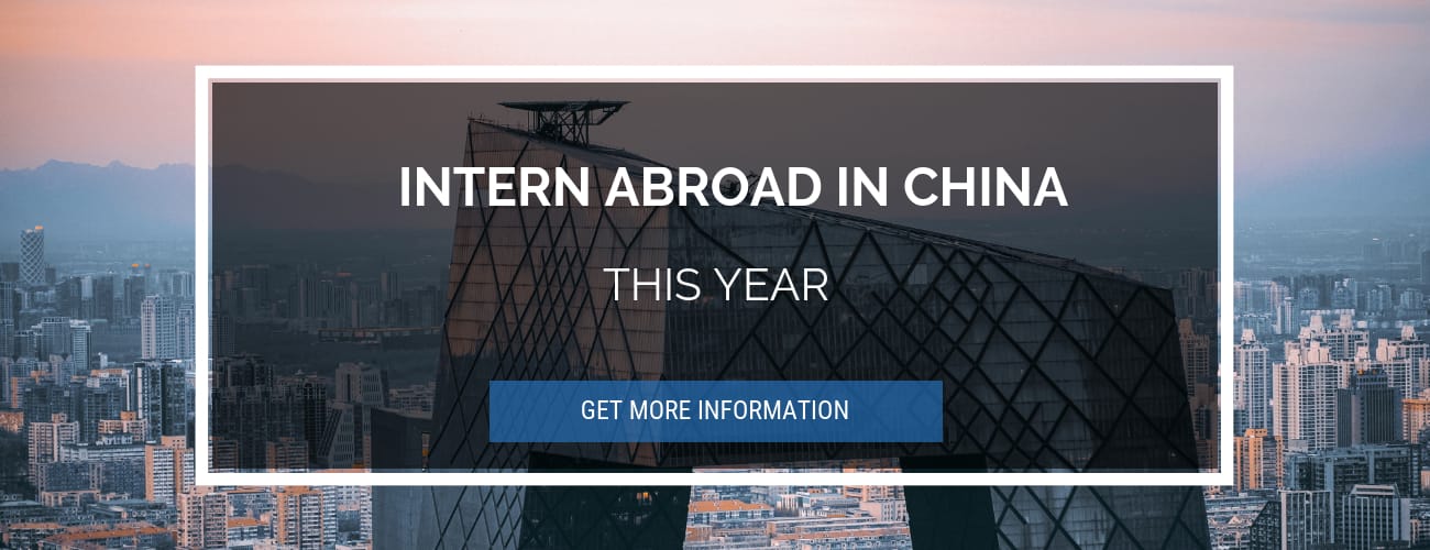 Intern Abroad In China This year