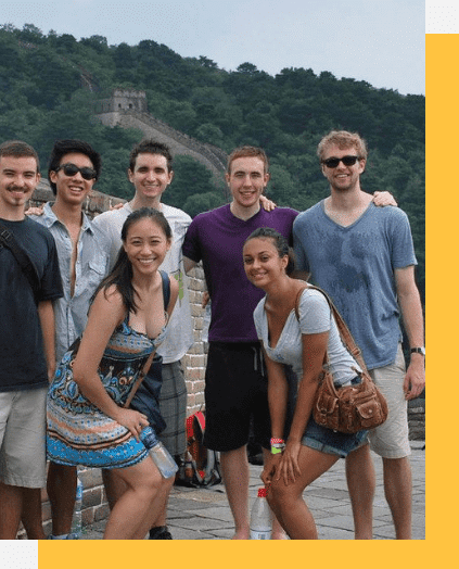 Internship Students at Great Wall